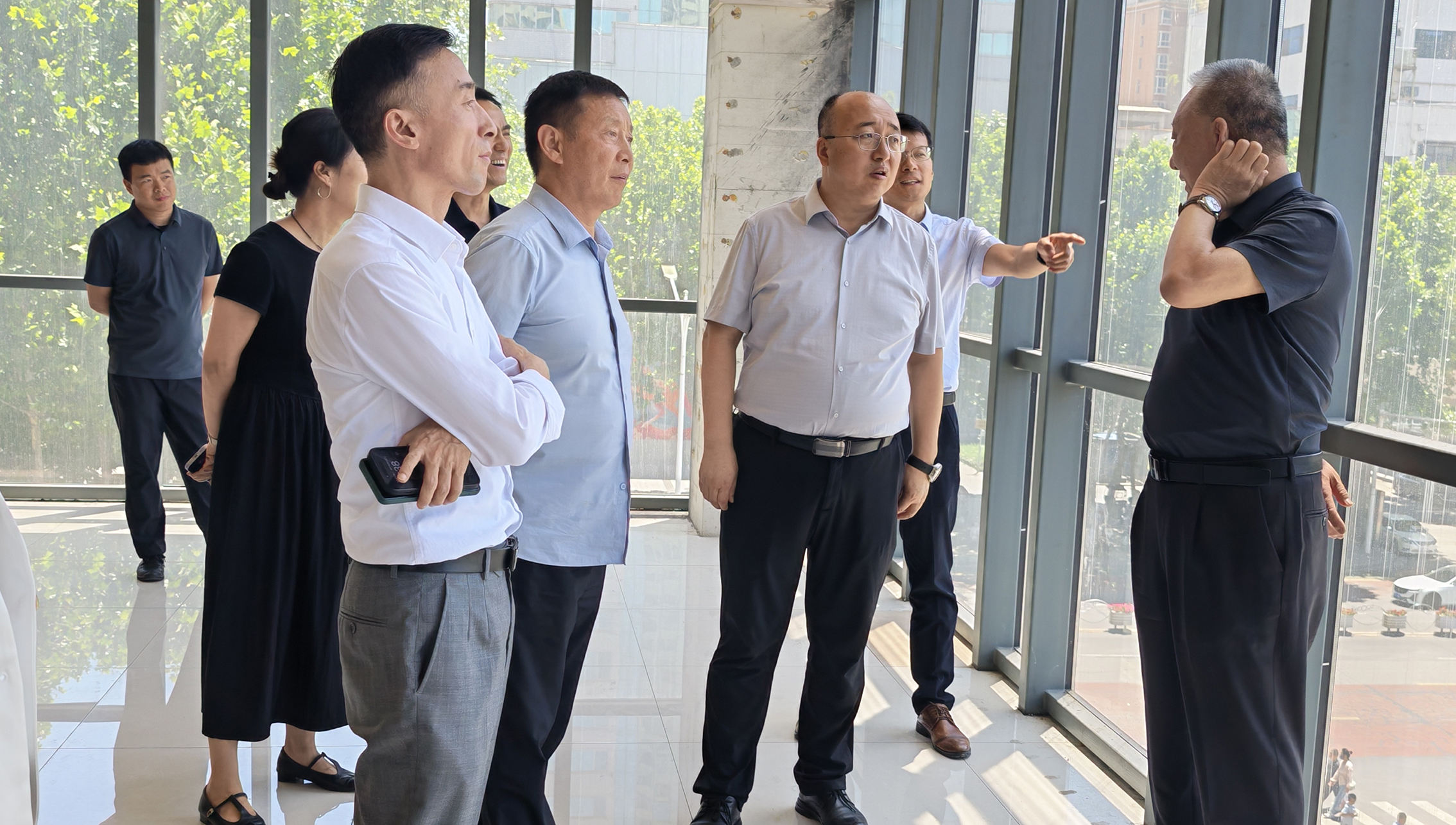 千城万店敬老工程项目办专家组到陕西宝鸡渭滨区考察